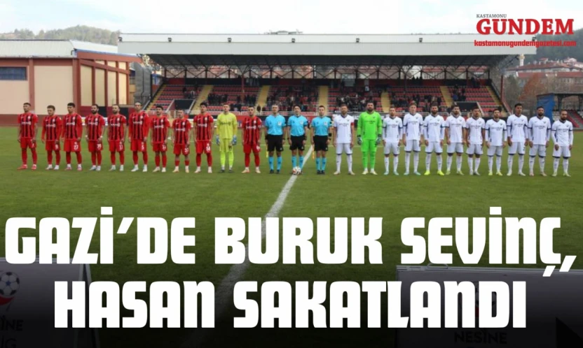 Gazi'de Buruk Sevinç, Hasan Sakatlandı