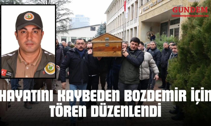 Hayatını Kaybeden Bozdemir İçin Tören Düzenlendi