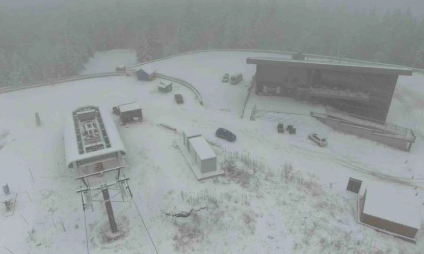 Ilgaz Dağı Beyaza Büründü