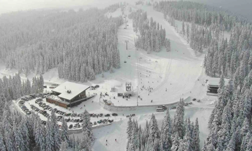 Ilgaz Dağı'nda Yarıyıl Tatili Coşkusu