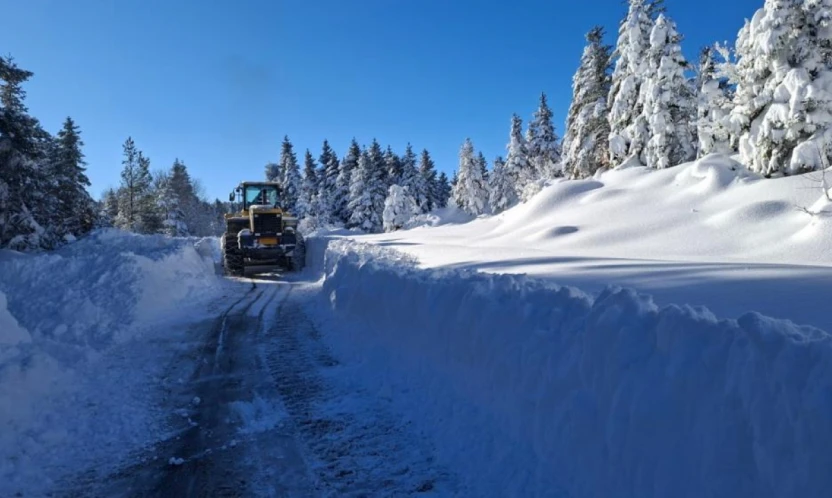 Kapalı Köy Yolu Sayısı 377'Ye Düştü