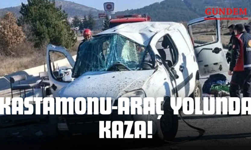 Kastamonu-Araç Yolunda Kaza!
