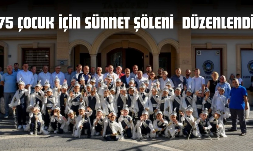 Kastamonu'da 75 Çocuk İçin Sünnet Şöleni Düzenlendi