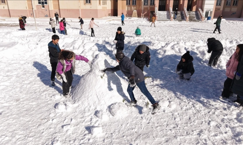 Kastamonu'da Eğitime Kar Engeli
