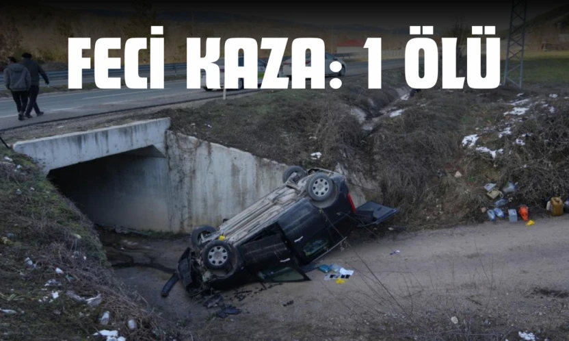 Kastamonu'da Feci Kaza: 1 Ölü