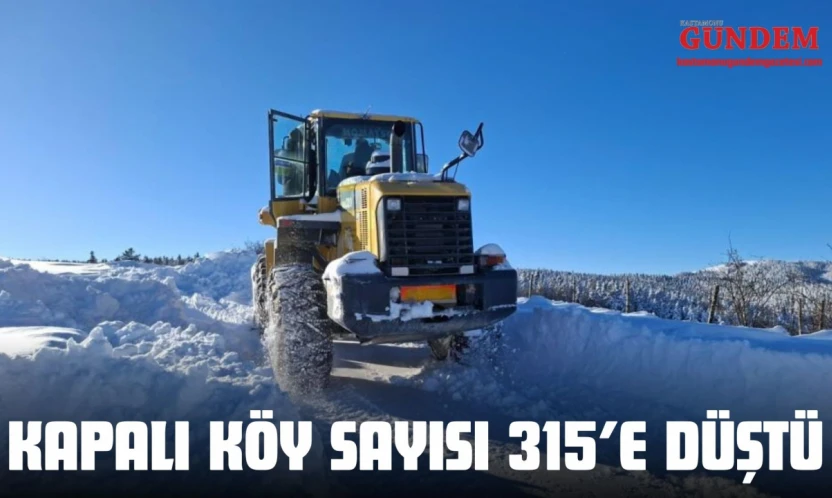 Kastamonu'da Kapalı Köy Sayısı 315'e Düştü