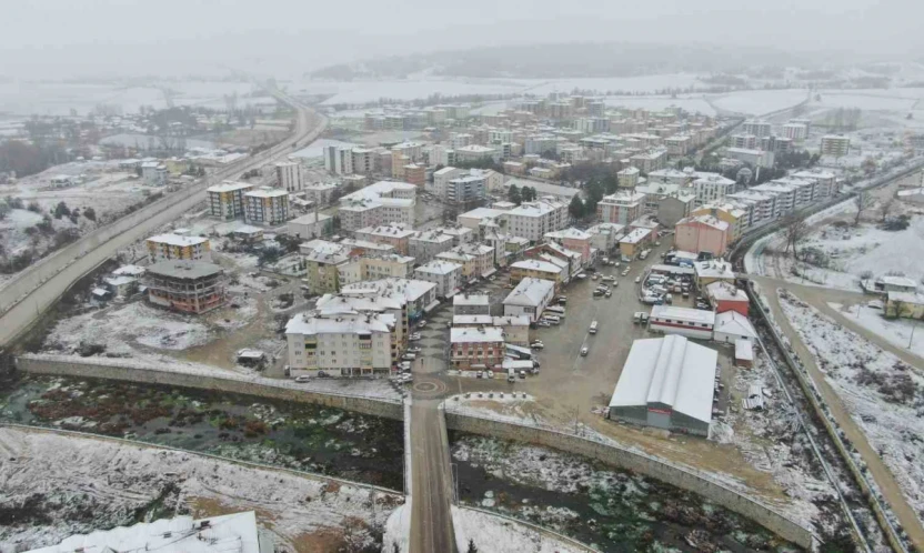 İlçeler Beyaza Büründü