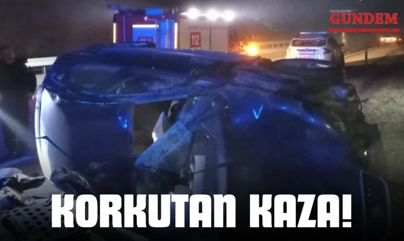 Kastamonu'da Korkutan Kaza!