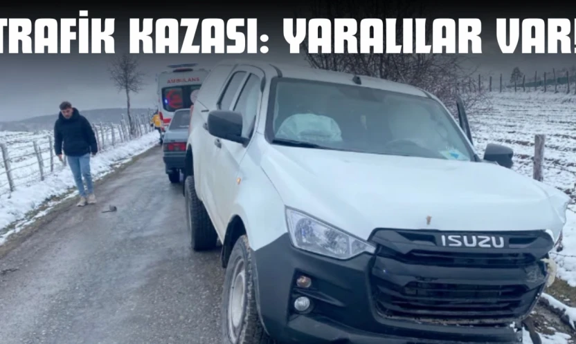 Kastamonu'da Trafik Kazası: Yaralılar Var!
