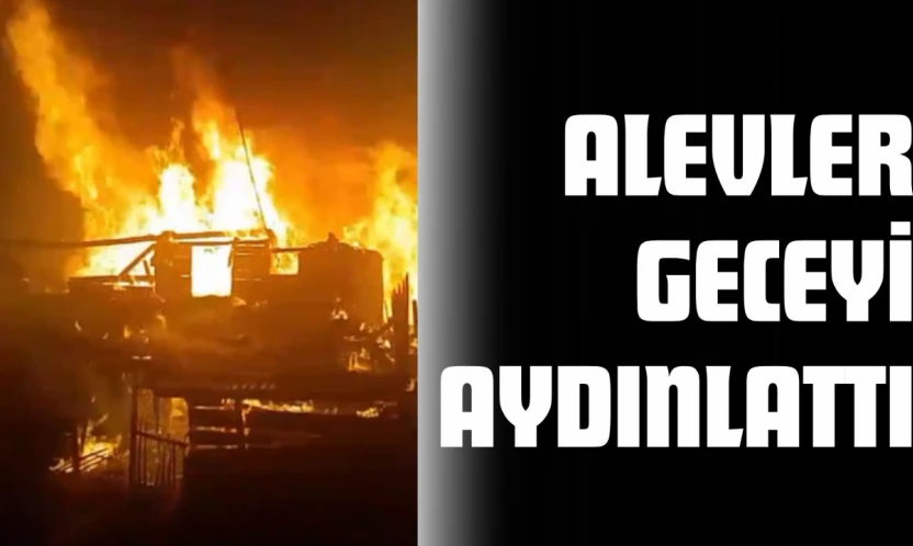 Kastamonu'da Yangın Paniği