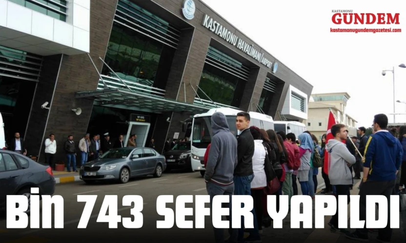 Kastamonu'dan Bin 743 Sefer Yapıldı
