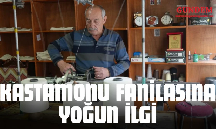 Kastamonu Fanilasına Kış Günlerinde Yoğun İlgi