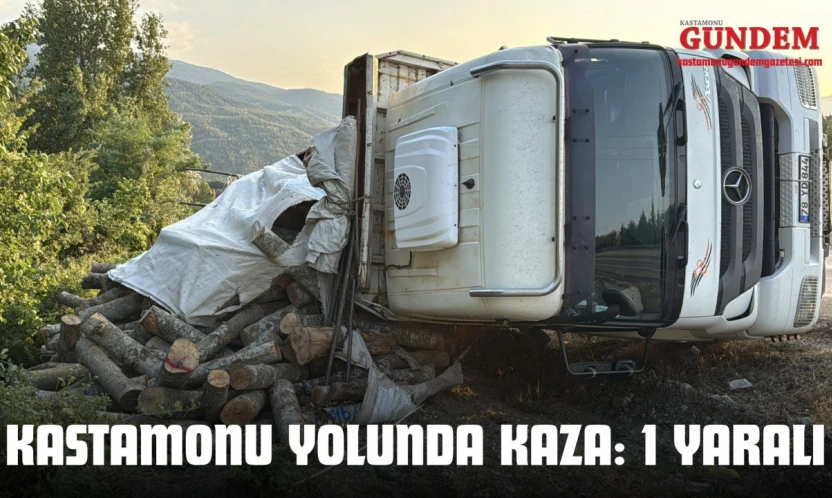 Kastamonu Yolunda Kaza: 1 Yaralı