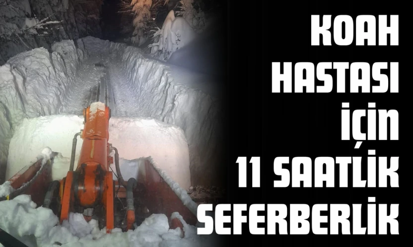 KOAH Hastası İçin 11 Saatlik Seferberlik