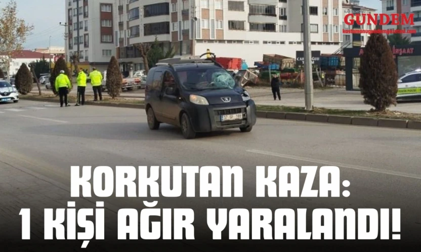 Korkutan Kaza: 1 Kişi Ağır Yaralandı!