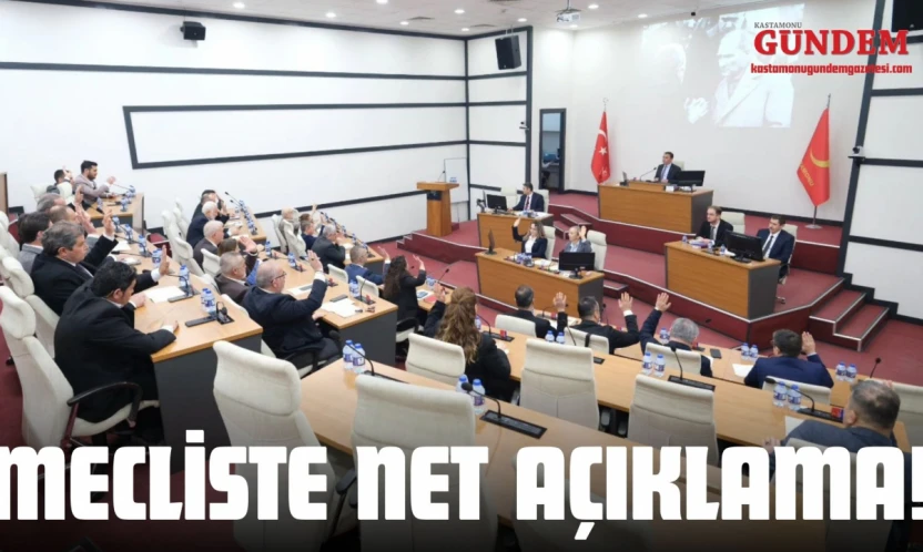 Mecliste Net Açıklama!