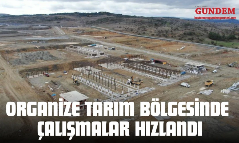 Organize Tarım Bölgesinde Çalışmalar Hızlandı