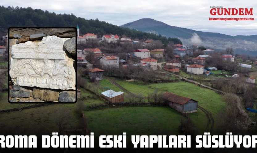 Roma Dönemi Eski Yapıları Süslüyor