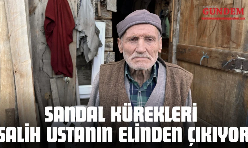Sandal Kürekleri Salih Ustanın Elinden Çıkıyor
