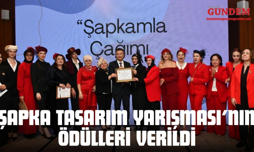 Şapka Tasarım Yarışması'nın Ödülleri Verildi