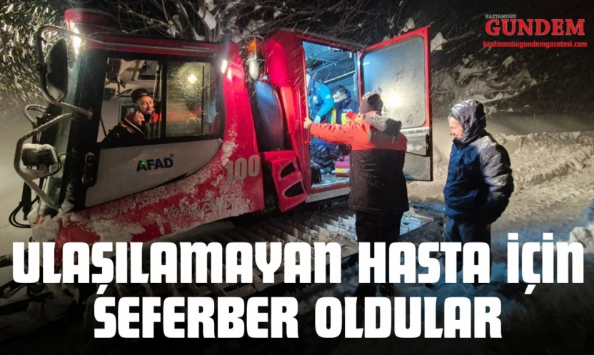 Ulaşılamayan Hasta İçin Seferber Oldular