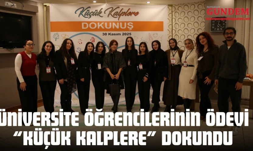 Üniversite Öğrencilerinin Ödevi 'Küçük Kalplere' Dokundu