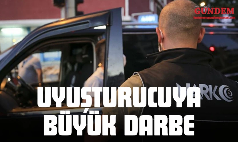 Uyuşturucuya Büyük Darbe: 532 Operasyon, 104 Tutuklama