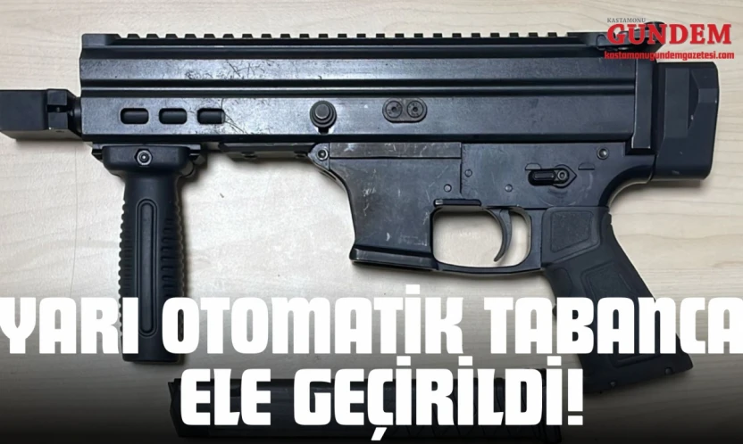 Yarı Otomatik Tabanca Ele Geçirildi!